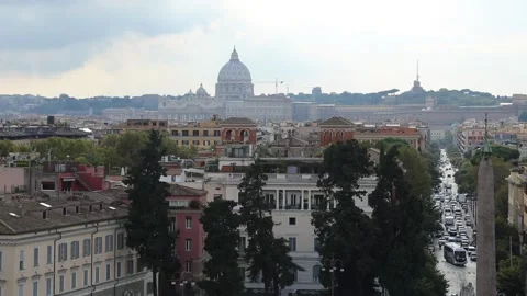 Rome Cityscape 库存影片 270379403