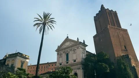 Rome cityscape Stock Photos