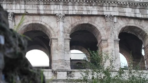 Rome coliseum arches 動画素材 303399869