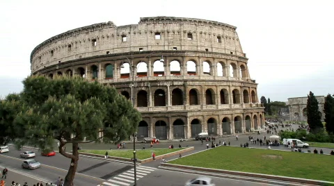 Rome - Coliseum Stockbeeldmateriaal 714383