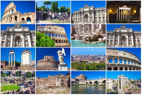 Rome collection Foto stock
