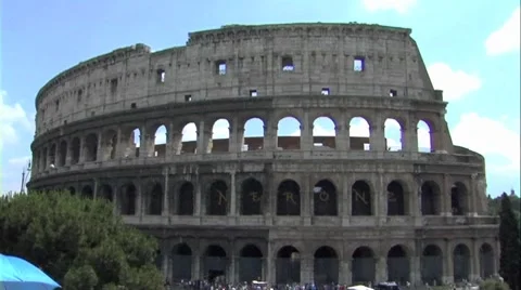 ROME - COLOSSEO Video stock 8687996