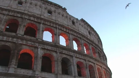 Rome, Colosseum Stock Footage 72333250