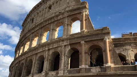 Rome: The Colosseum Stock Footage 104816887