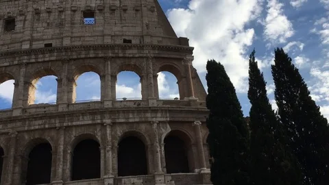 Rome: The Colosseum Stock Footage 104816906
