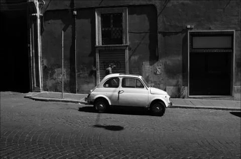 Rome-Compact Car Stock Photos