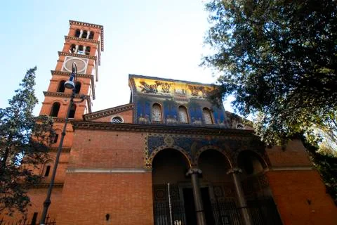 ROME COPPEDE Stock Photos