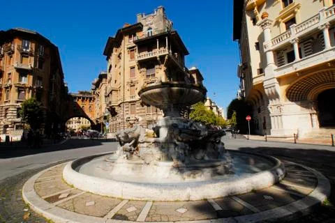 ROME COPPEDE Stock Photos