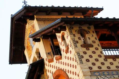 ROME COPPEDE Stock Photos