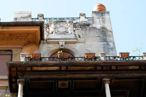 ROME COPPEDE Stock Photos