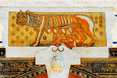 ROME COPPEDE Stock Photos