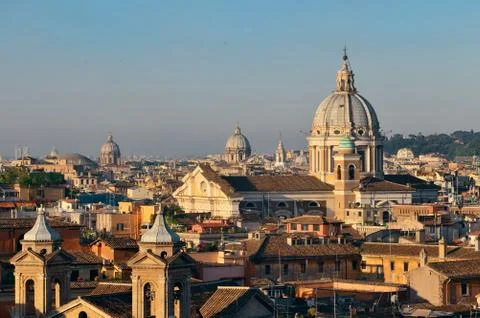 Rome dome Foto stock