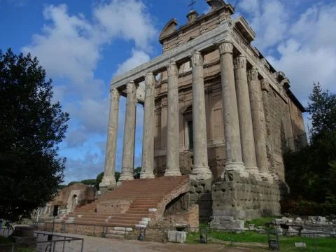 Rome, forum Stock Photos