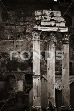 Rome Forum Stock Photos