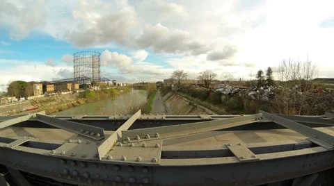Rome Gazzometro view time Lapse 4K 動画素材 35628936