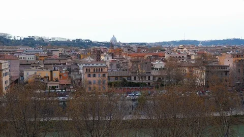 Rome, general view Stock Footage 95582799