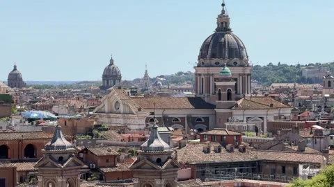 Rome, Italy - 05 29 2025: Views of Rome Stock Footage 320831653