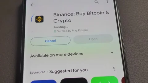 Rome Italy, September 24, 2023. download to phone binance Stock Footage 254711021