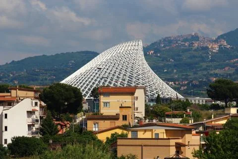 Rome modern pyramid Stock Photos