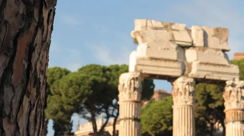 Rome monument Video stock 42796664