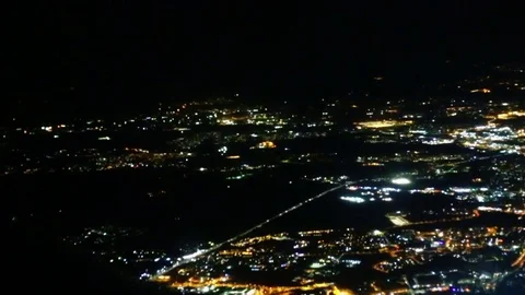 Rome night aerial view. Stock Footage 77301787
