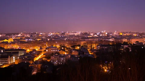 Rome Panorama View Stock Footage 59739292