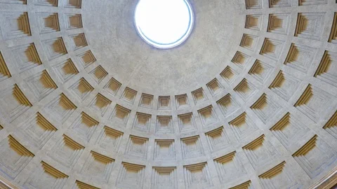 Rome. Pantheon Stock Footage 97811815