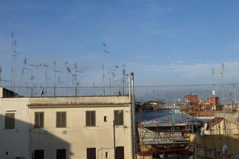 Rome roofs Stock Photos