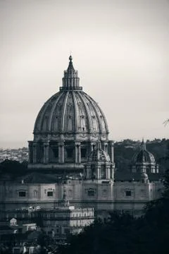 Rome Rooftop view Stock Photos