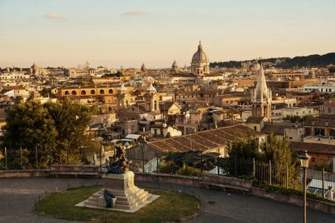 Rome Rooftop view Stock Photos