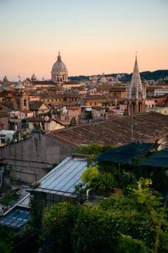 Rome Rooftop view Stock Photos