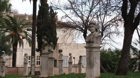 Rome Skyline Stock Footage 325660