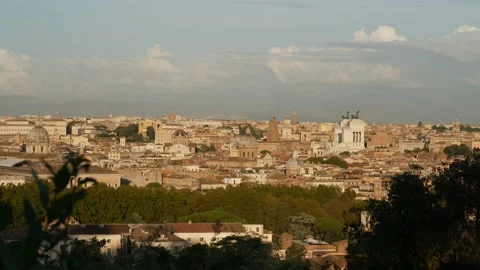 Rome Skyline Stock Footage 162403536
