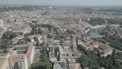 Rome Skyline Stock Footage 312284700