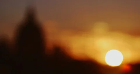 Rome skyline at sunset Stock-Footage 87486209