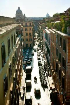 Rome street Foto stock