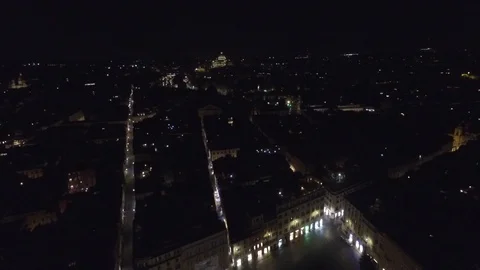 Rome with the Vatican in the background Stock Footage 114030391