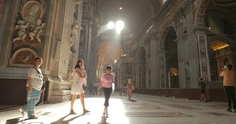 Rome Vatican Stock Footage 99113473