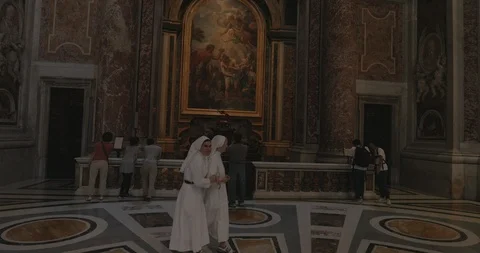 Rome Vatican Stock Footage 99113875