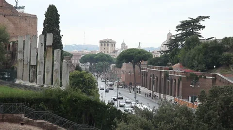 Rome view Stock-Footage 38220889
