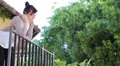 Romeo and Juliet in modern times - man and woman in love - kiss HD Footage
