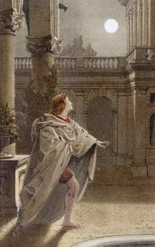 Romeo Speaks In Romeo And Juliet, Act Ii, Scene Ii By William Shakespeare. Bu Stock Photos