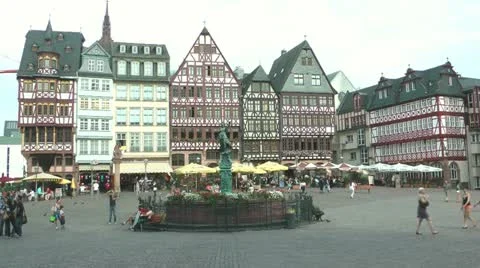 Romer Square Stock Footage