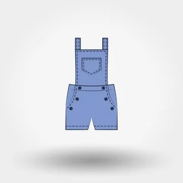 Rompers icon Stock Illustration