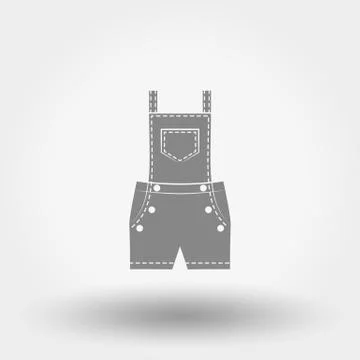 Rompers icon Stock Illustration