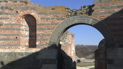 Romuliana Gate Stock Footage 171446718