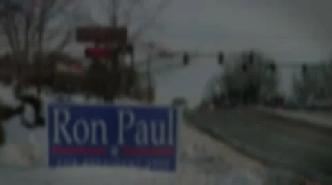 Ron Paul (Dark) - Motion Background Video stock 10710582