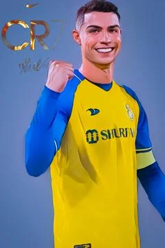 "Ronaldo: The Evolution of Style in the Age of Artificial Intelligence" Foto stock