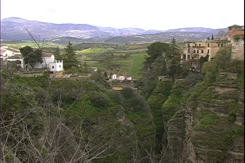 Ronda Bridge View Video stock 820040