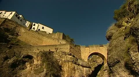 Ronda in spain 库存影片 11075945